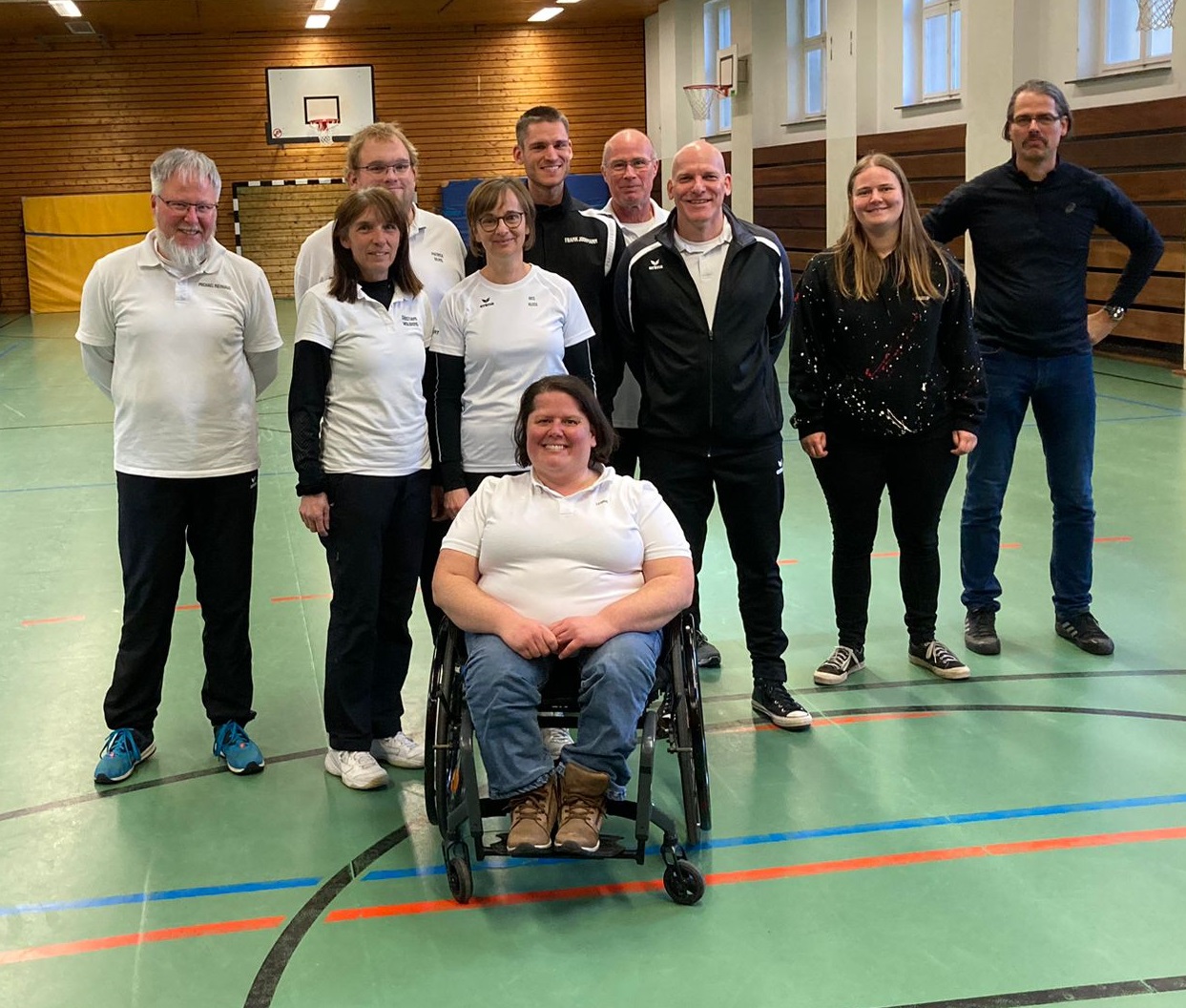 Gruppe Vereins Halle