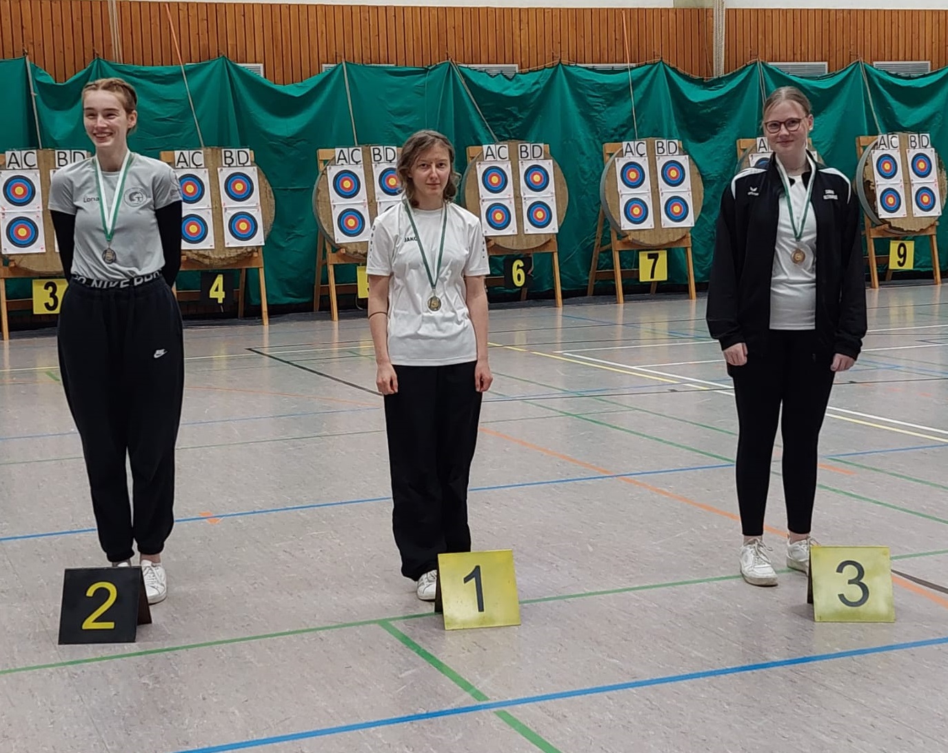 Reken Juniorinne Siegerehrung kl