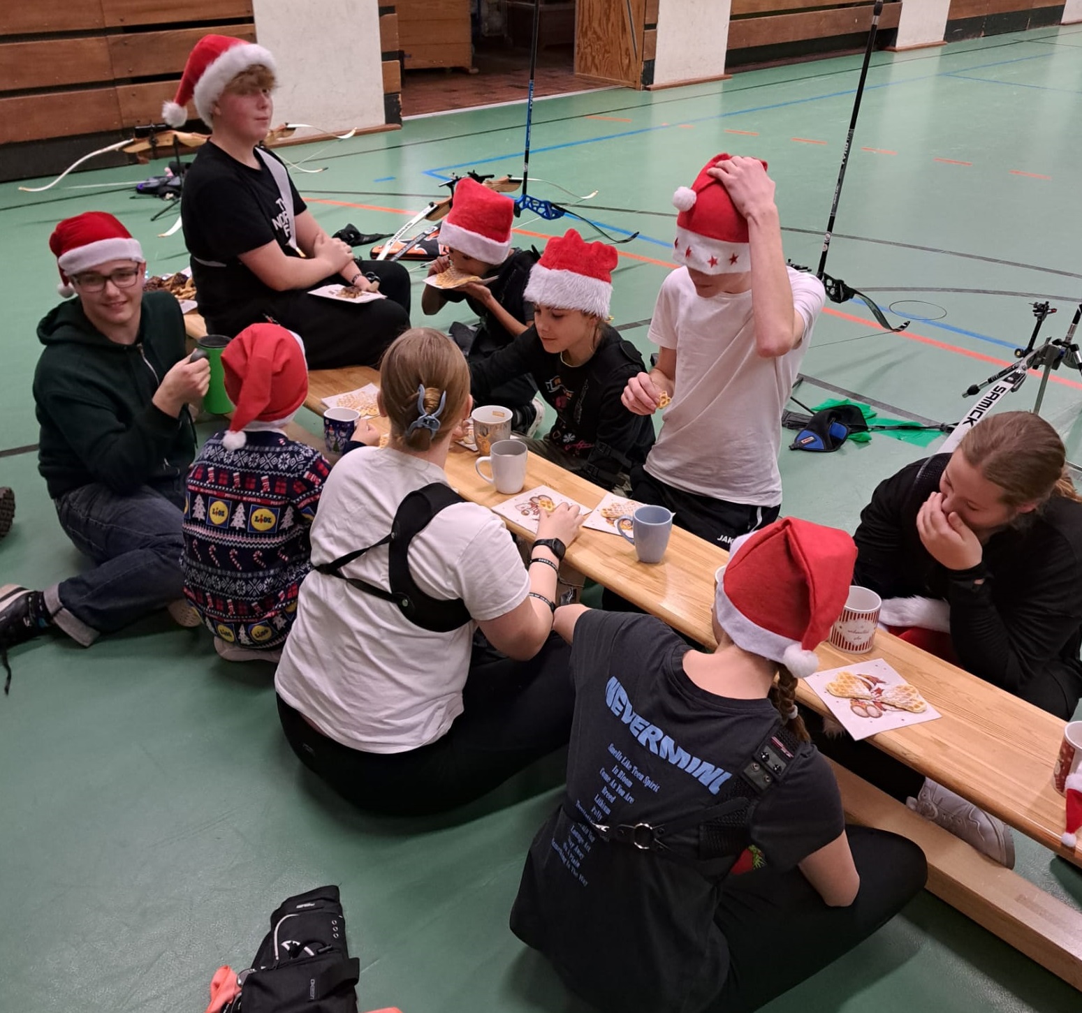 Weihnachtsabschluss Jugend 1 kl