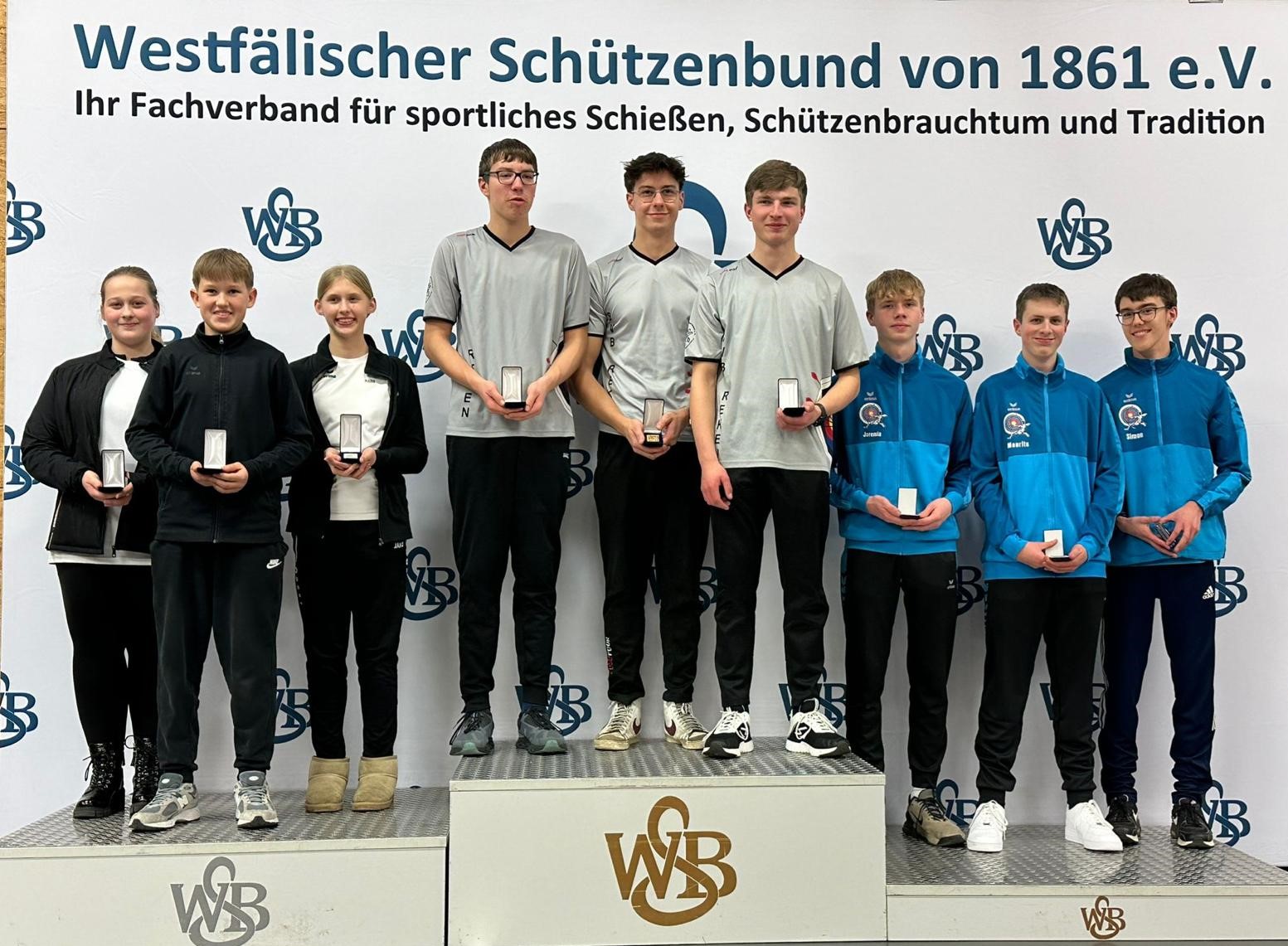 Mannschaft Jugend Siegerehrung kl